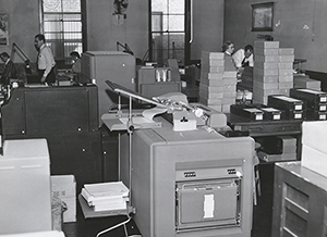 NYSLRS accounting machine.