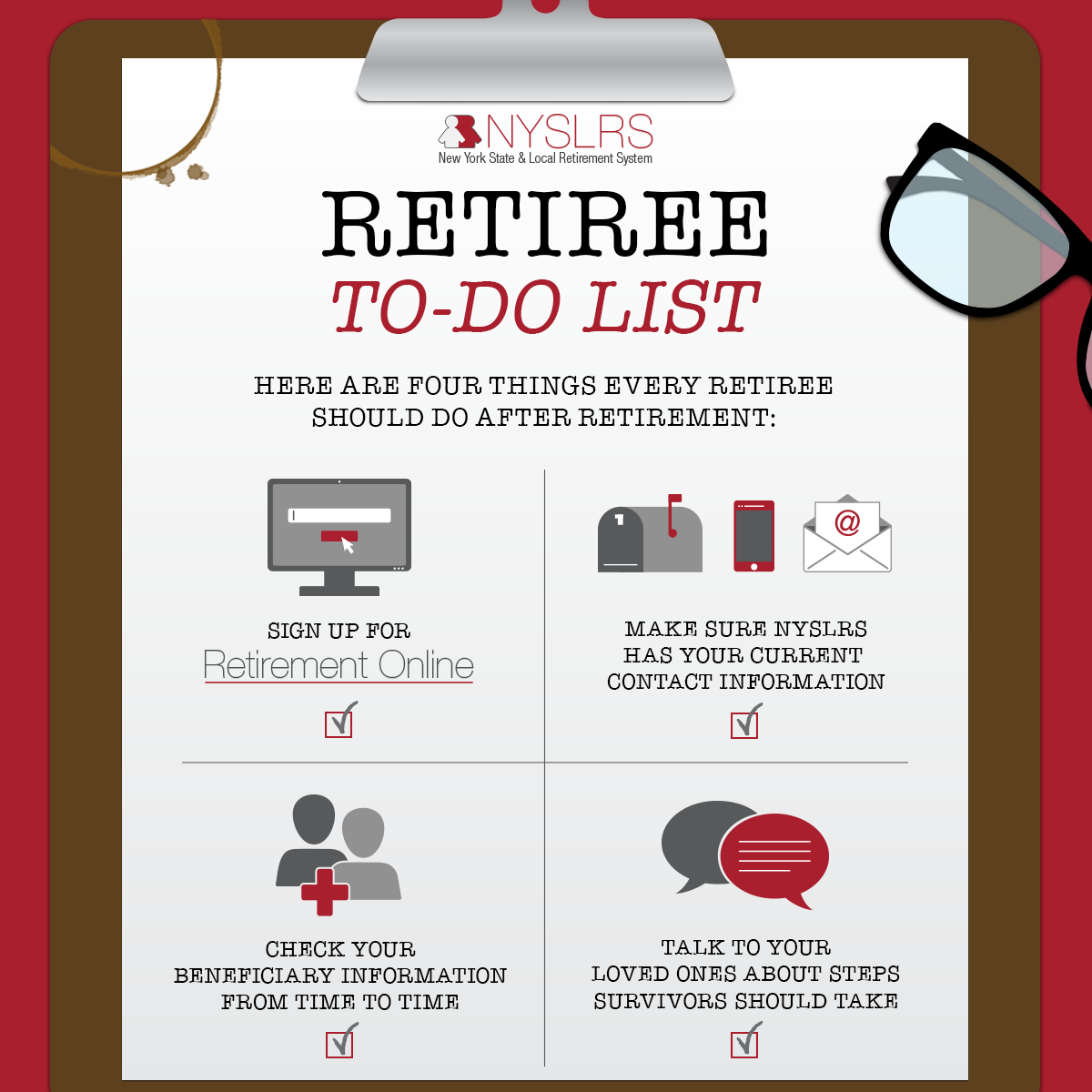 A Short To-Do List for After You Retire