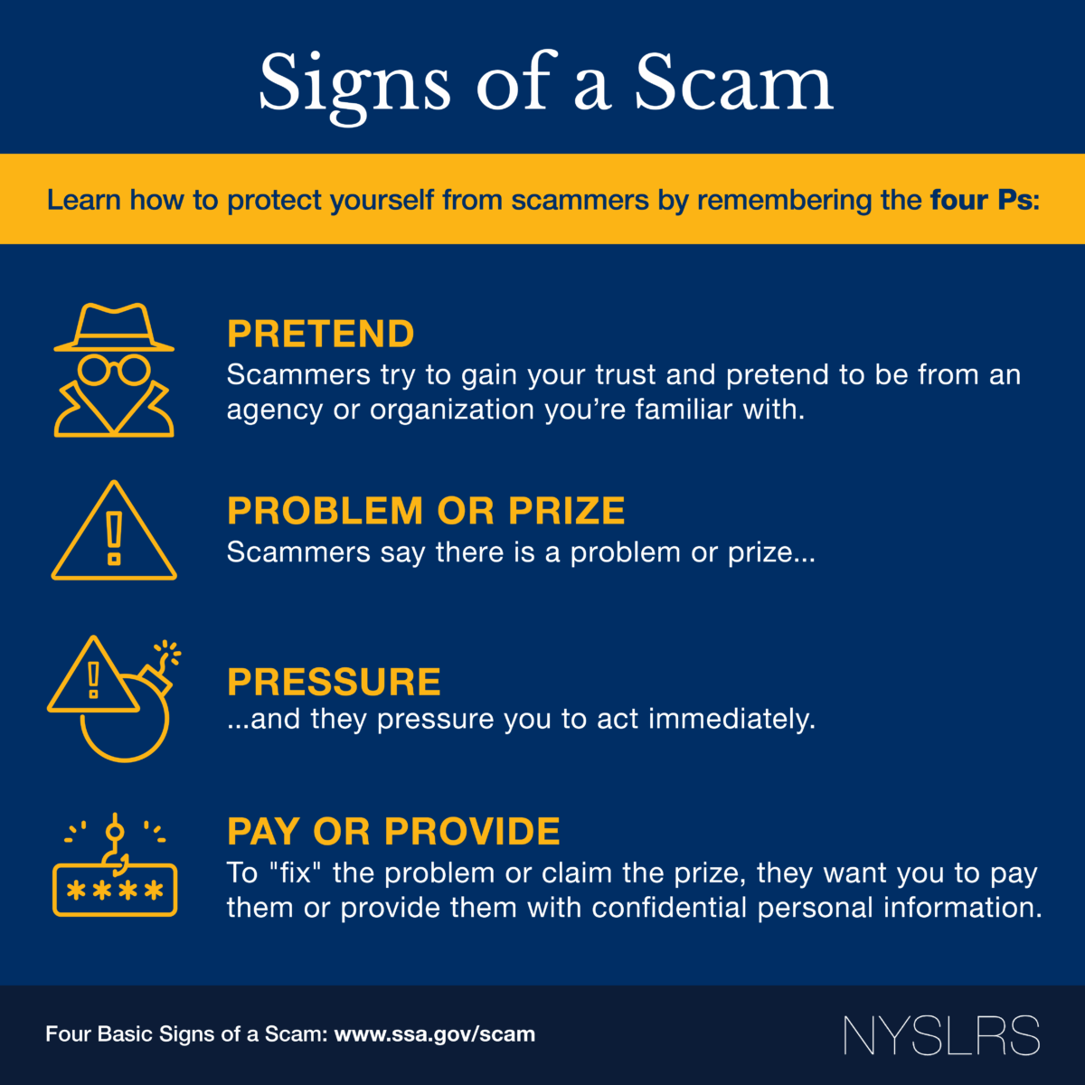 protect yourself from scams